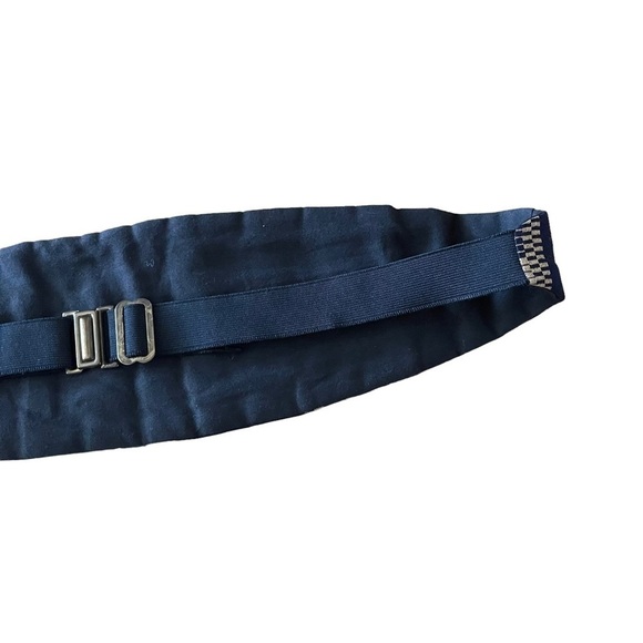 EMBROIDERED Fabric Adjustable Pleated Multicolor Cummerbund One Size Fits Most - Picture 7 of 7